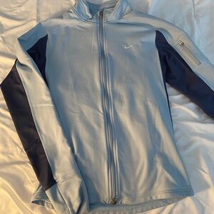 Nike Sky Blue Zip-Up Jacket